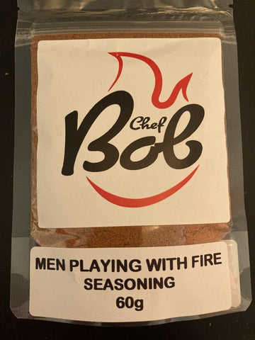 Men Playing with Fire
